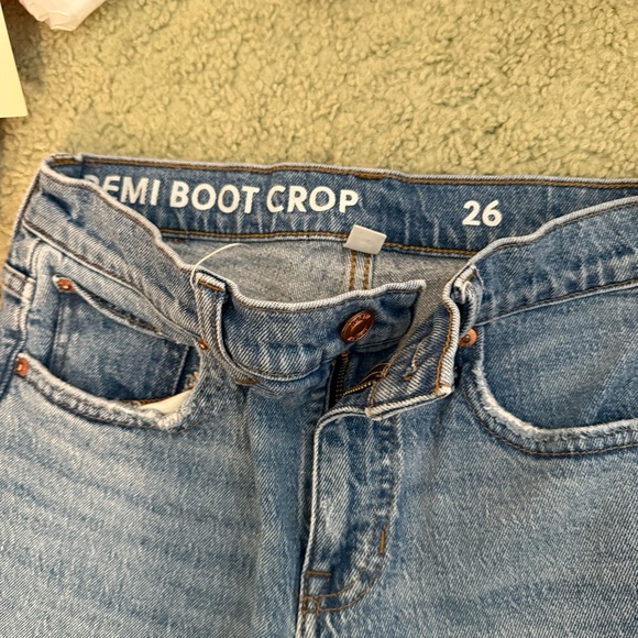 Jcrew Jeans - denim boot cropped size 26 - Picture 10 of 10